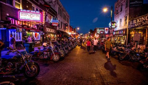 Bike Night on Beale