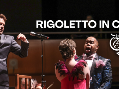 October 24 RIGOLETTO IN CONCERT at the Cannon Center for the Performing Arts