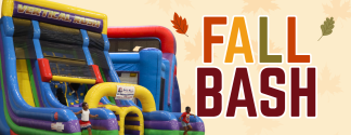 Fall Bash family event graphic for September 12 at the Renasant Convention Center