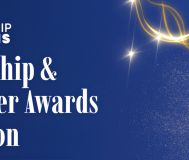 Leadership Memphis Leadership & Volunteer Awards Luncheon graphic with gold award design