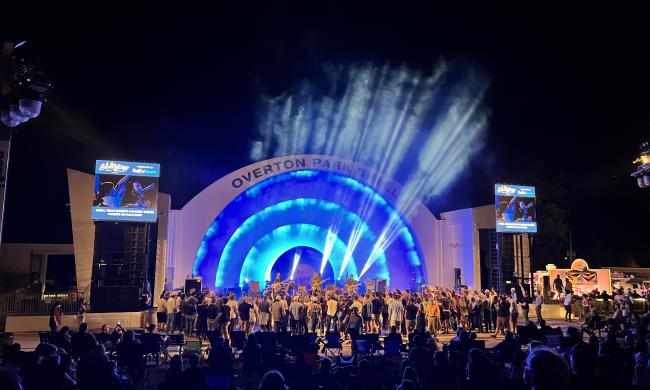 Overton Park Shell  concert