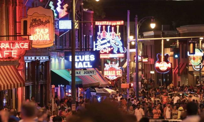 Beale Street at Night