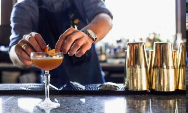 Craft cocktails at the Gray Canary