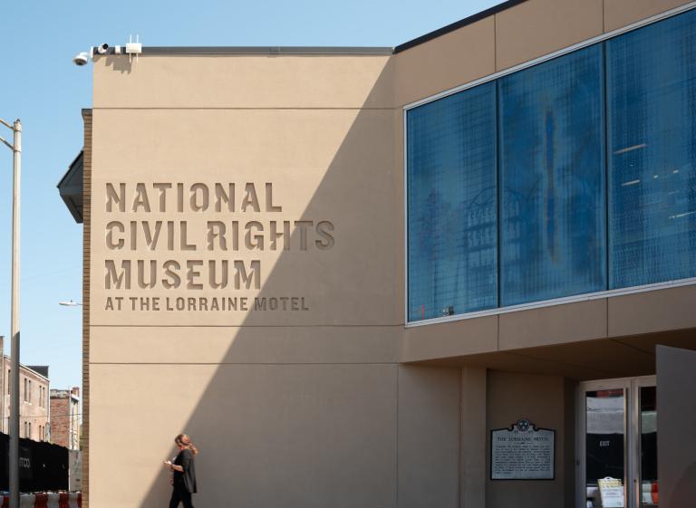 Interior image of the National Civil Rights Museum Photo