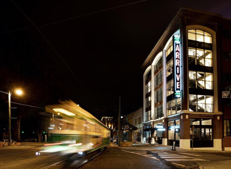 Exterior at Night - Palisociety Photo 3